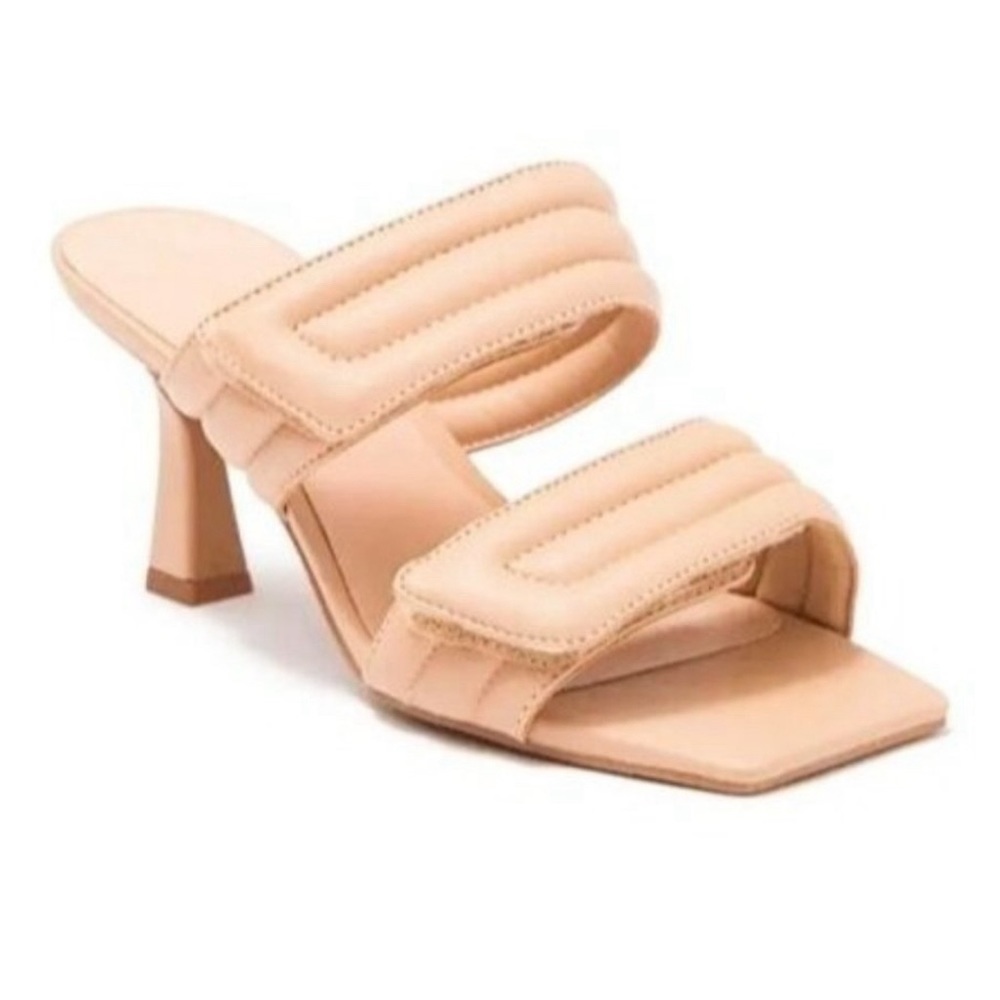 ABOUND QARLY QUILTED OPEN TOE HEEDED SANDAL